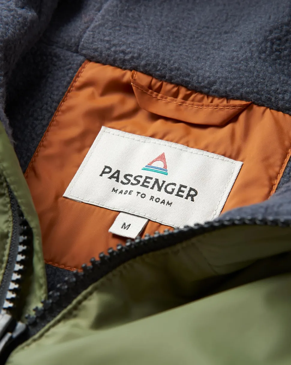 Best Sale Passenger Dusk Recycled Insulated Jacket Dusty Olive