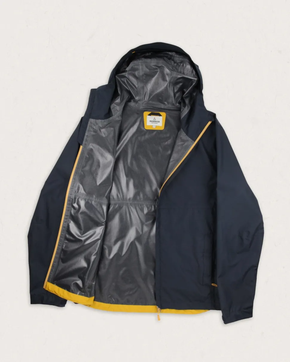Best Passenger Echo Recycled Water Resistant Jacket Deep Navy