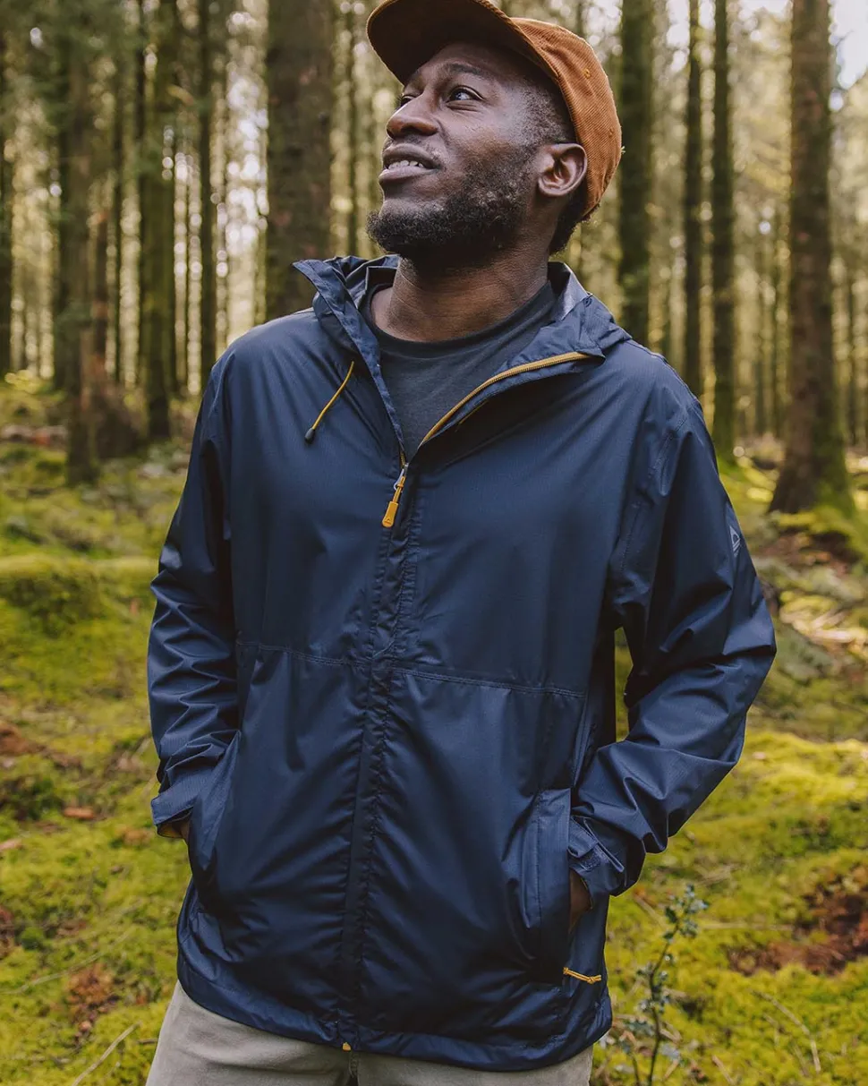 Best Passenger Echo Recycled Water Resistant Jacket Deep Navy