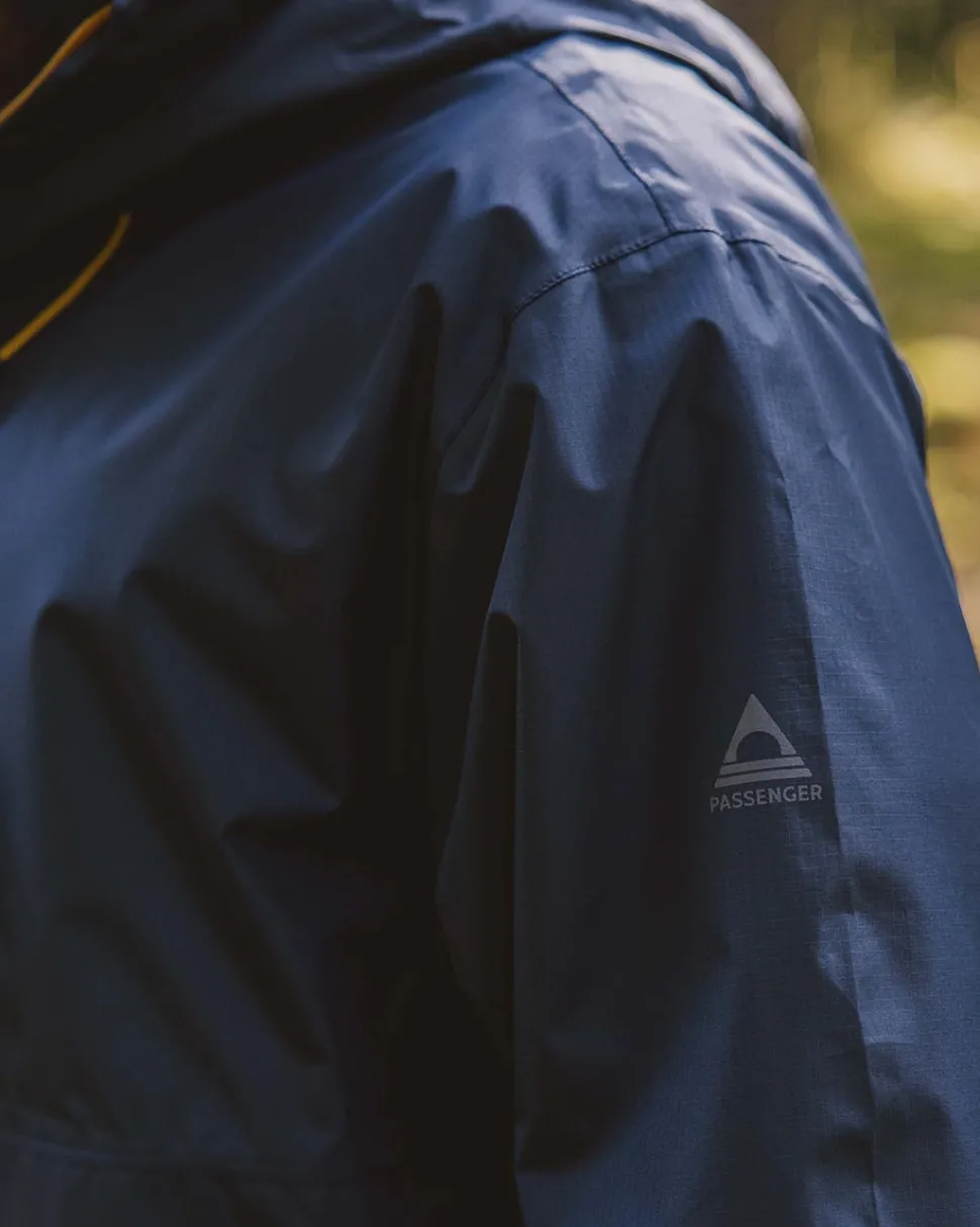 Best Passenger Echo Recycled Water Resistant Jacket Deep Navy