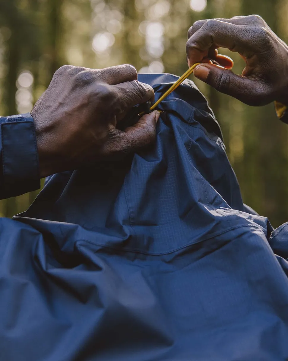 Best Passenger Echo Recycled Water Resistant Jacket Deep Navy