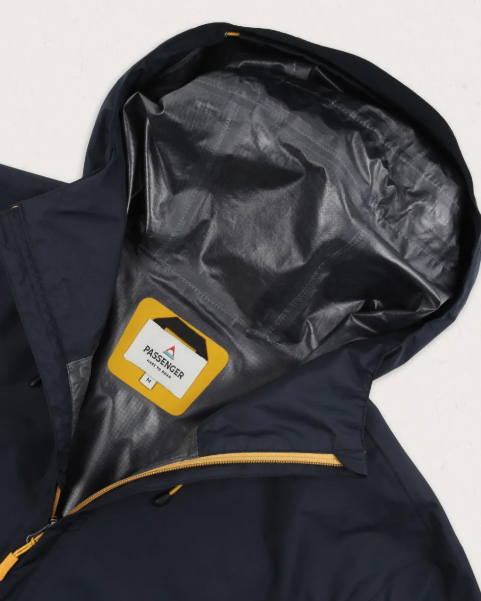 Best Passenger Echo Recycled Water Resistant Jacket Deep Navy