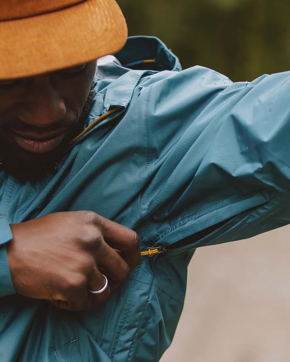 Shop Passenger Echo Recycled Water Resistant Jacket Mediterranean