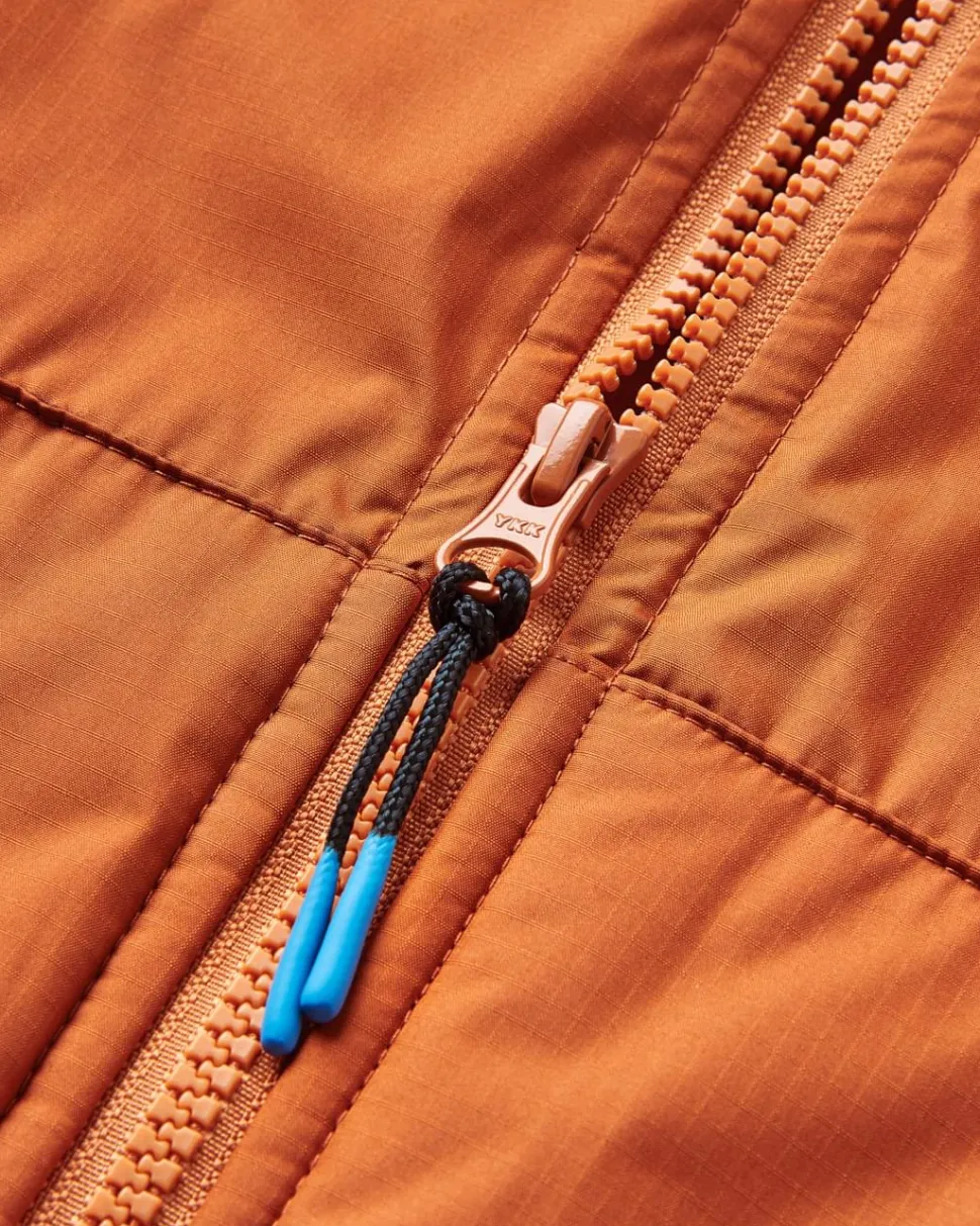 Discount Passenger Escapism Recycled Sherpa Lined Changing Robe Rust