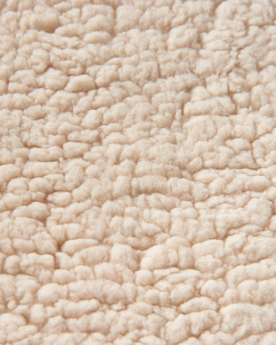 Discount Passenger Escapism Recycled Sherpa Lined Changing Robe Rust