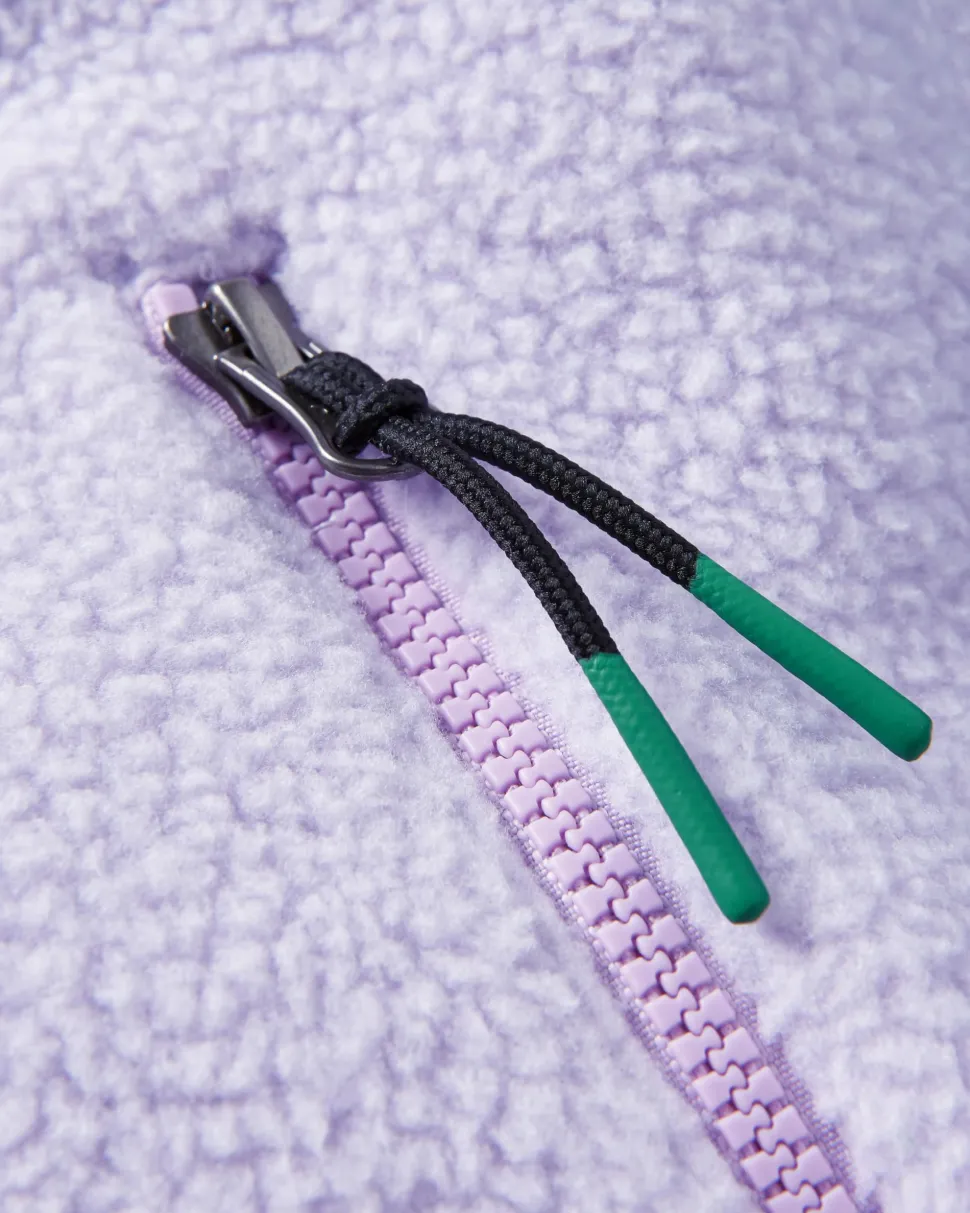 Online Passenger Fairbanks 2.0 Full Zip Recycled Sherpa Fleece Lilac Mist