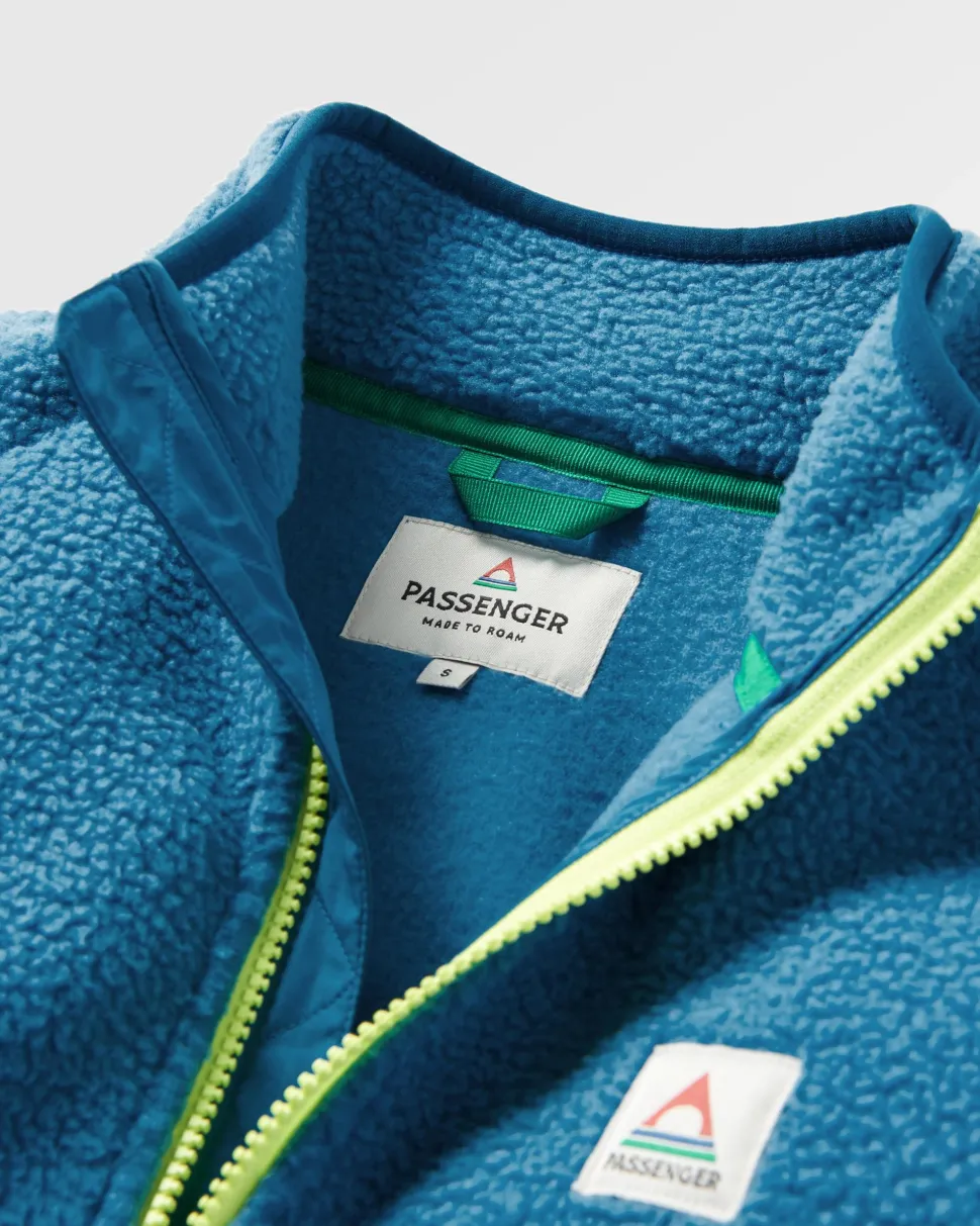 Online Passenger Fairbanks 2.0 Full Zip Recycled Sherpa Fleece Lilac Mist