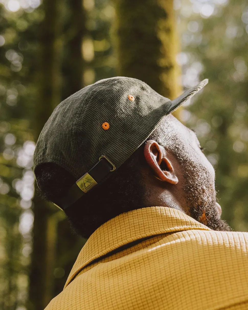 Sale Floris van Bommel Fixie Recycled 5 Panel Cap Khaki