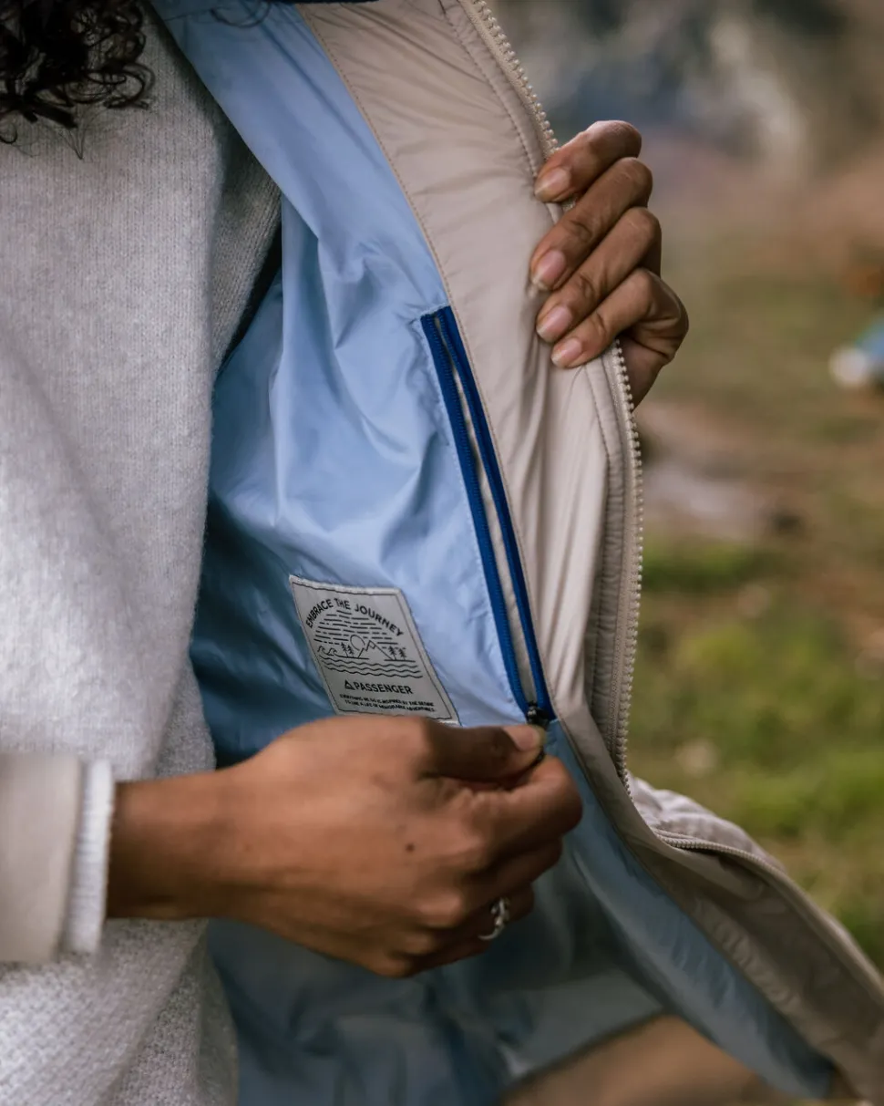 Outlet Passenger Flora 2.0 Long Recycled Insulated Parka White Pepper