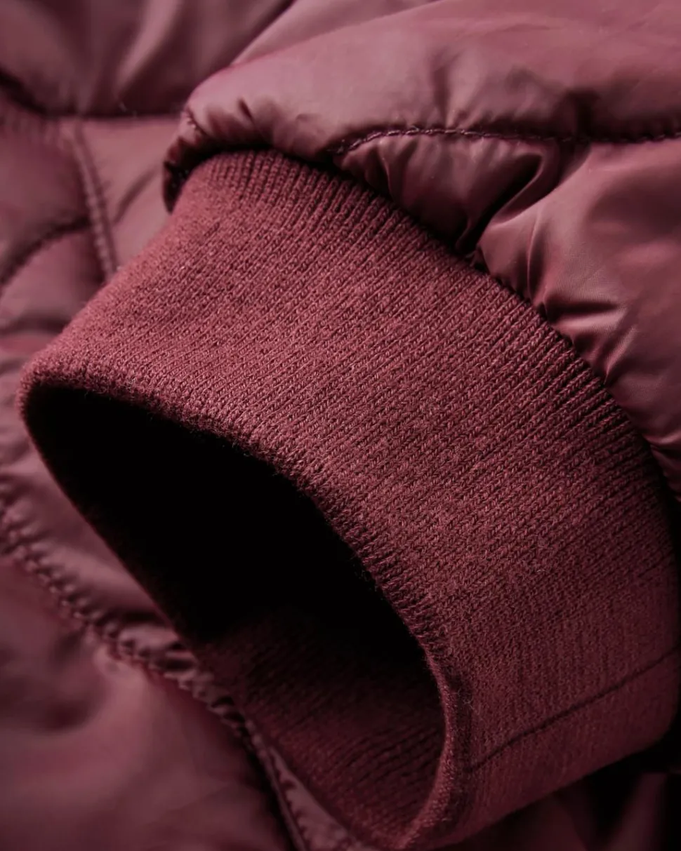 New Passenger Flora 2.0 Long Recycled Insulated Parka Wine