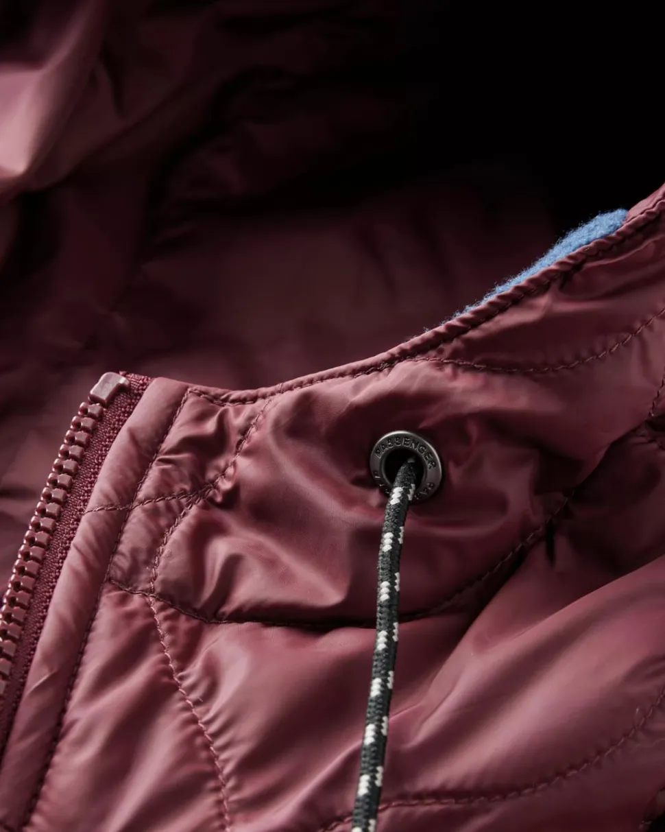 New Passenger Flora 2.0 Long Recycled Insulated Parka Wine