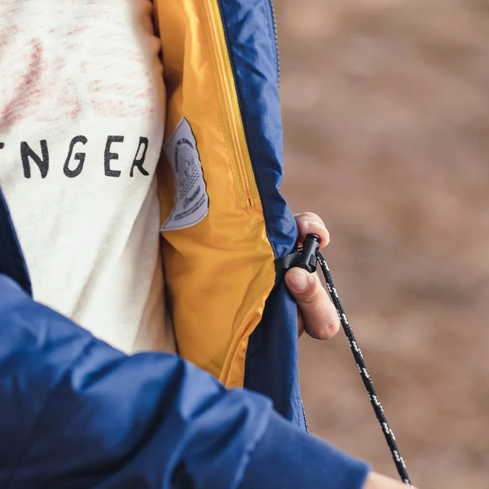 Best Sale Passenger Flora Long Recycled Insulated Jacket Rich Navy