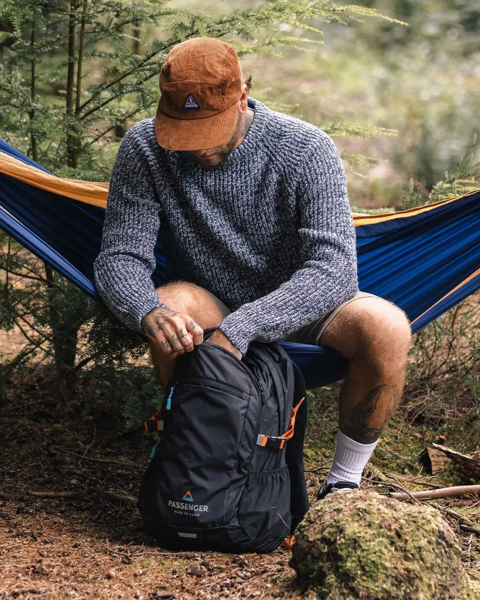 Sale Passenger Fog Recycled Knitted Jumper Grey Marl