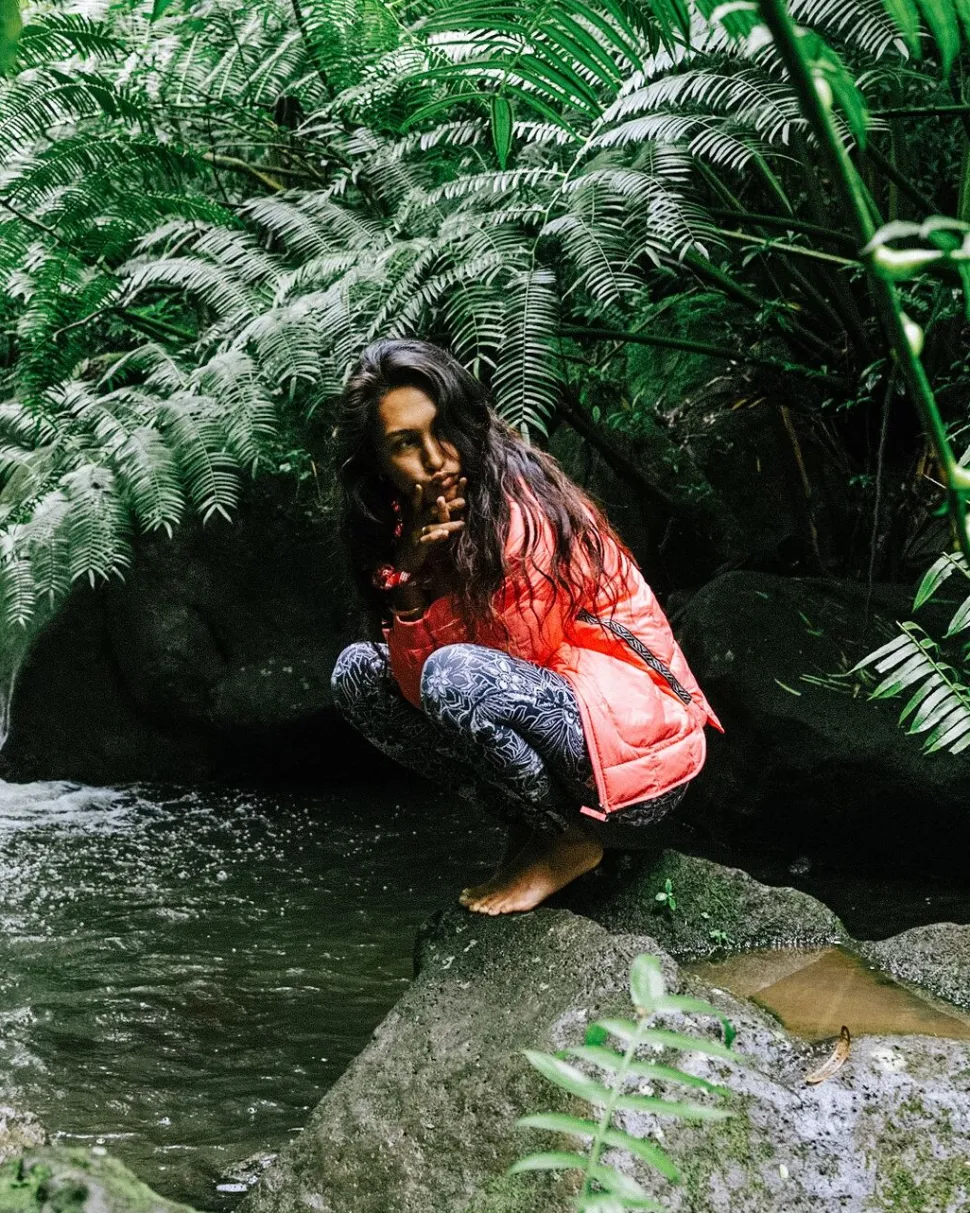 Flash Sale Passenger Fresh Air Recycled Leggings Black Floral