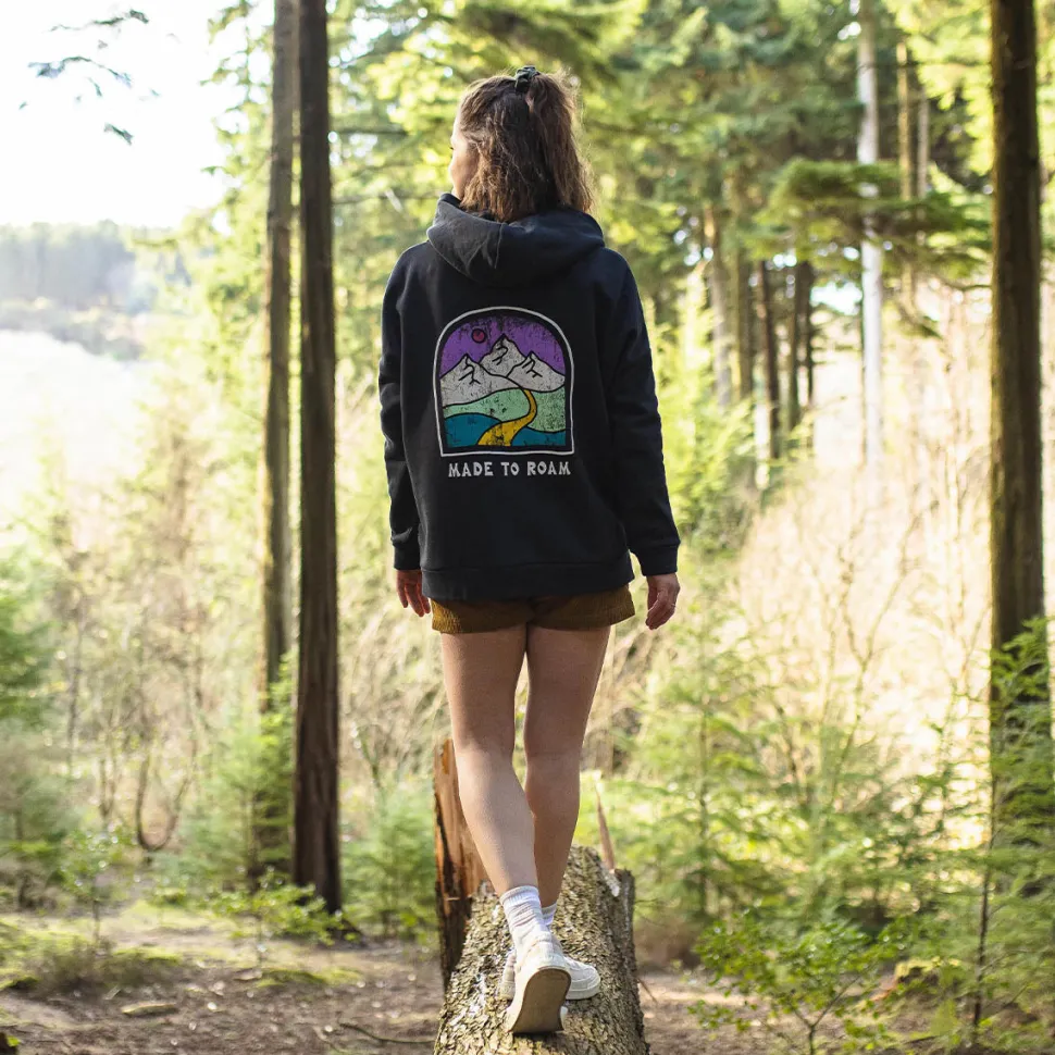 Best Sale Passenger Friday Collective Recycled Cotton Hoodie Black