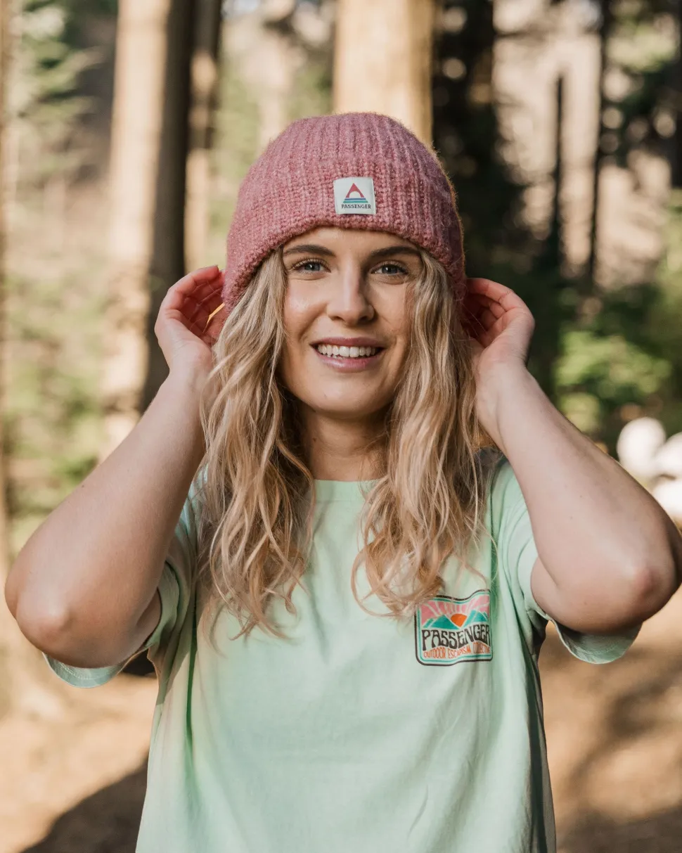 Clearance Passenger Golden Hour Recycled Cotton Oversized T-Shirt Surf Spray