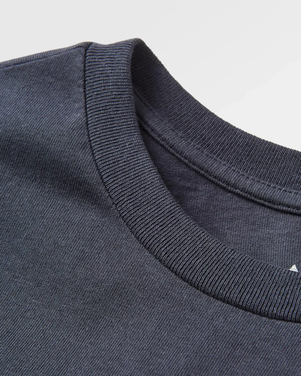 Hot Passenger Golden Hour Recycled Cotton Oversized T-Shirt Black