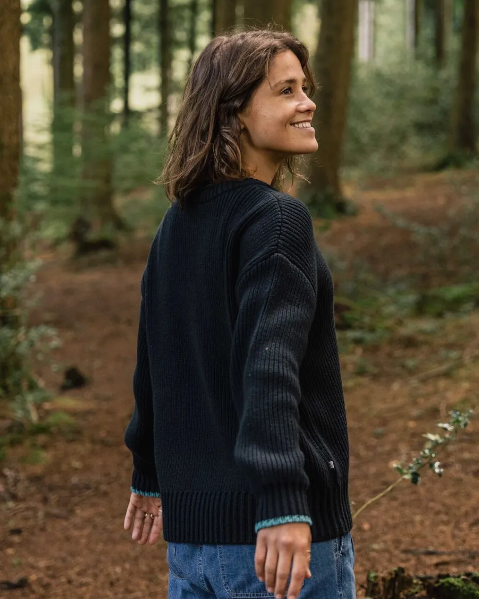 Fashion Passenger Gondwana Classic Knitted Jumper Black