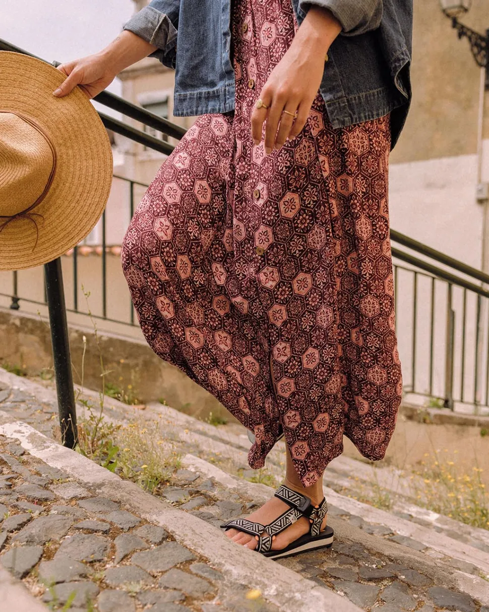 Cheap Passenger Hannah Skirt Tile Wine