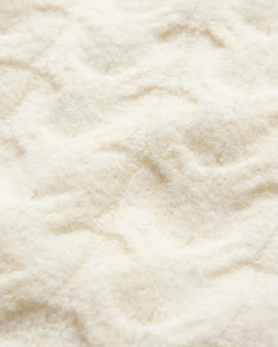 Clearance Passenger Harvest Recycled Knitted Jumper Marshmallow