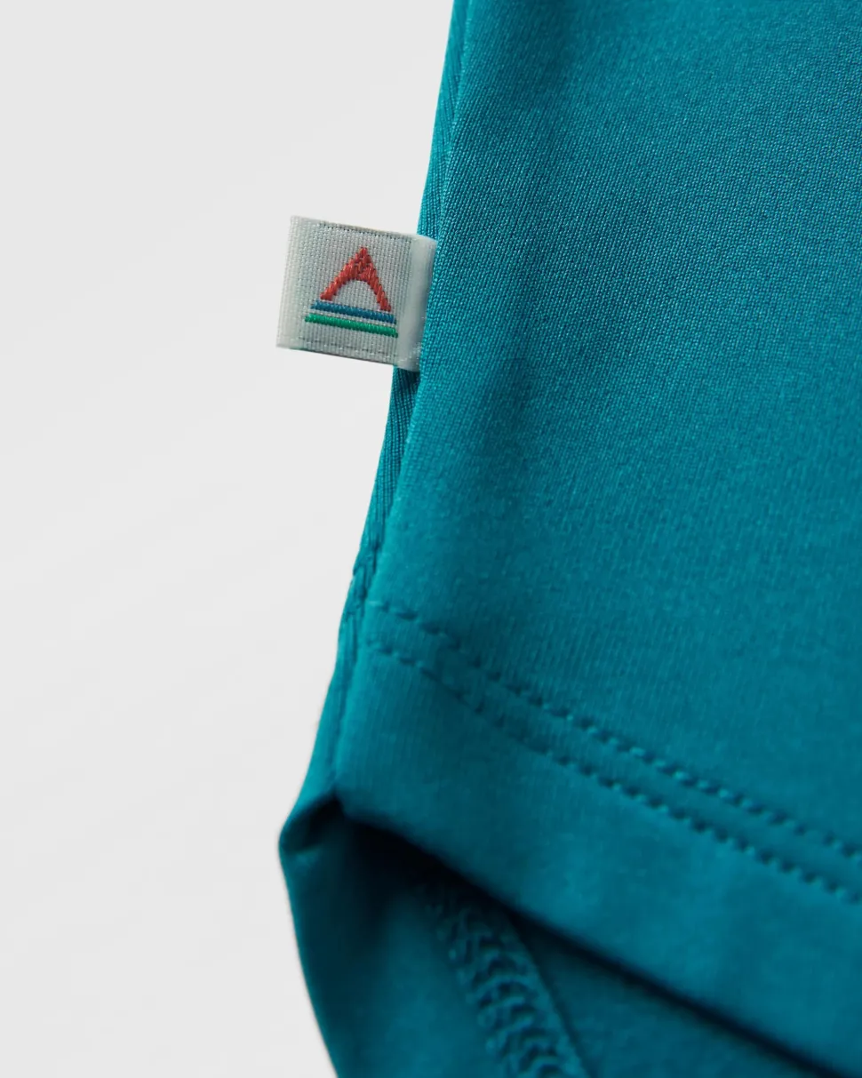 Hot Passenger Hatha Recycled Active Top Blue Steel