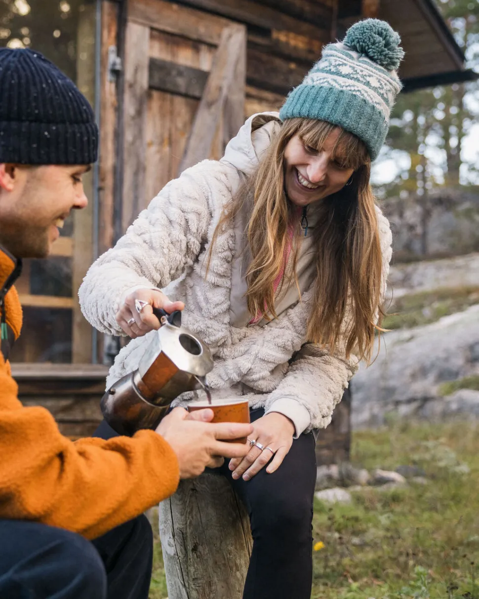 Best Passenger Holistic Sherpa Hooded Fleece Vintage White