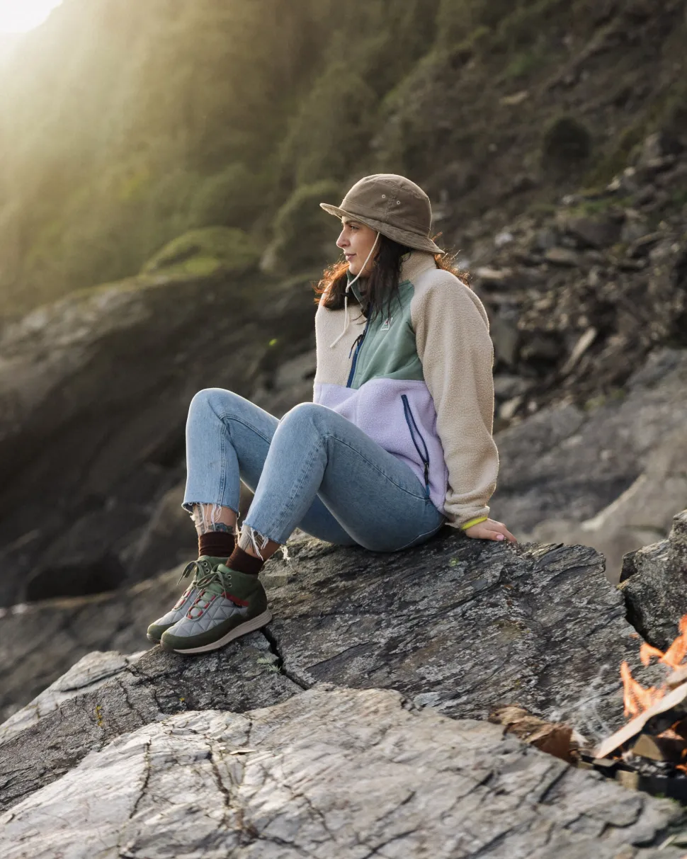 Fashion Passenger Home 2.0 Recycled Sherpa Fleece Lilac Mist