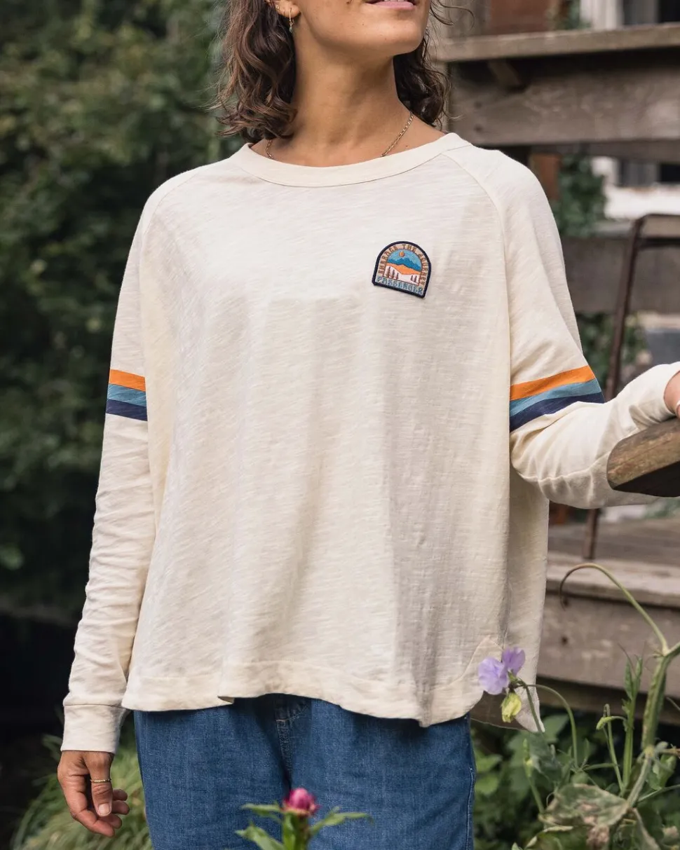 Hot Passenger Hope Recycled Cotton Oversized Ls T-Shirt Birch