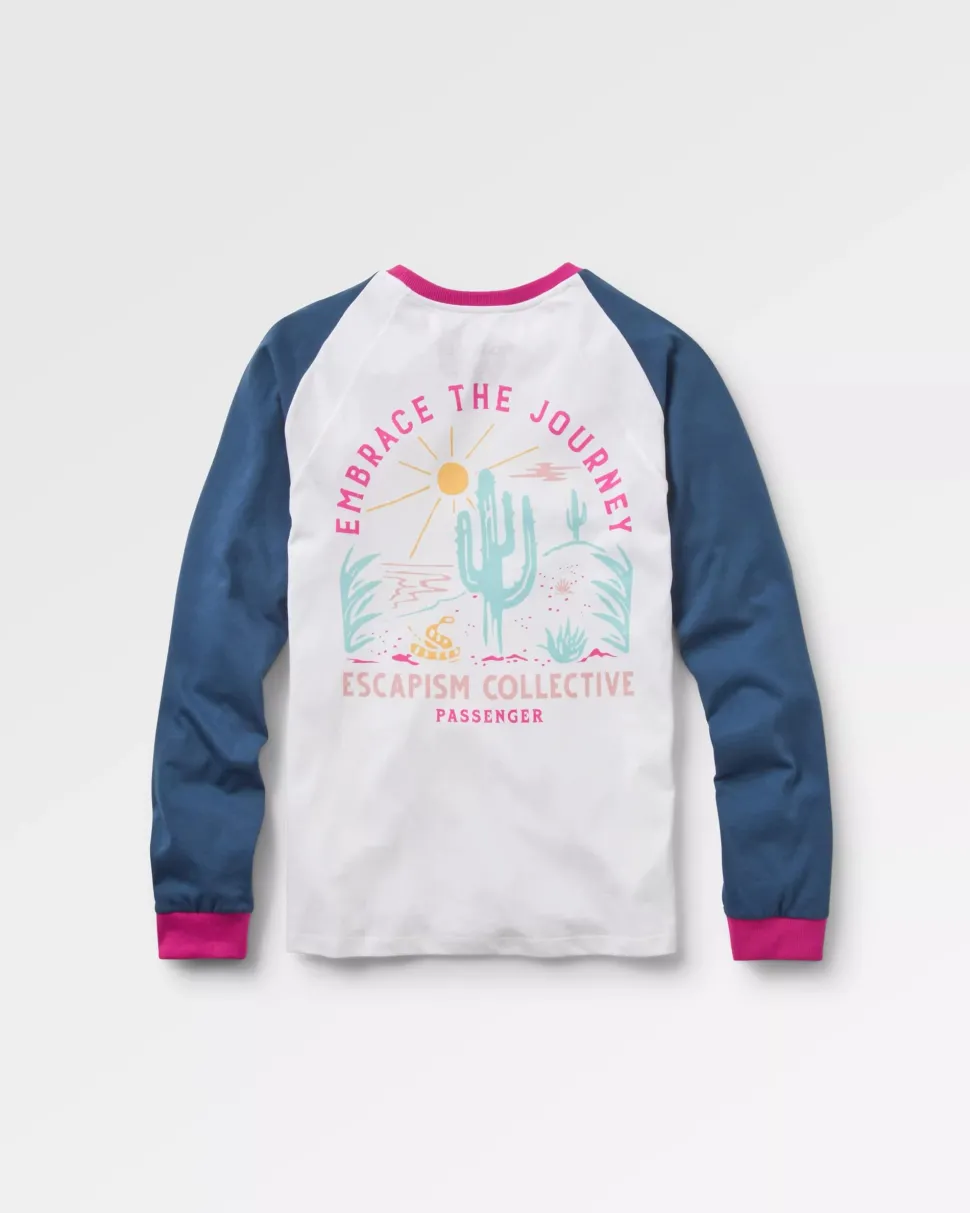 Best Passenger Laelia Recycled Cotton Ls T-Shirt White