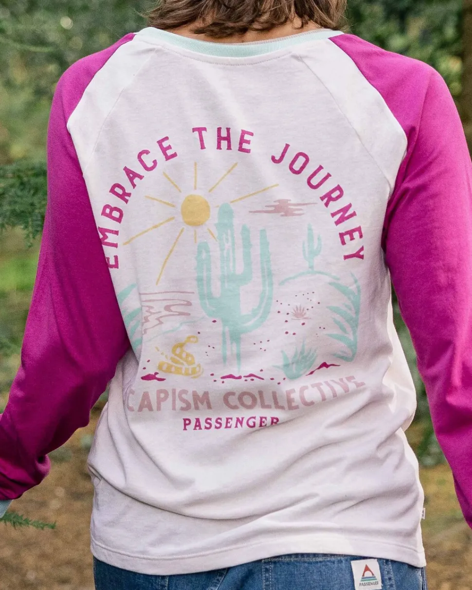 Hot Passenger Laelia Recycled Cotton Ls T-Shirt Birch