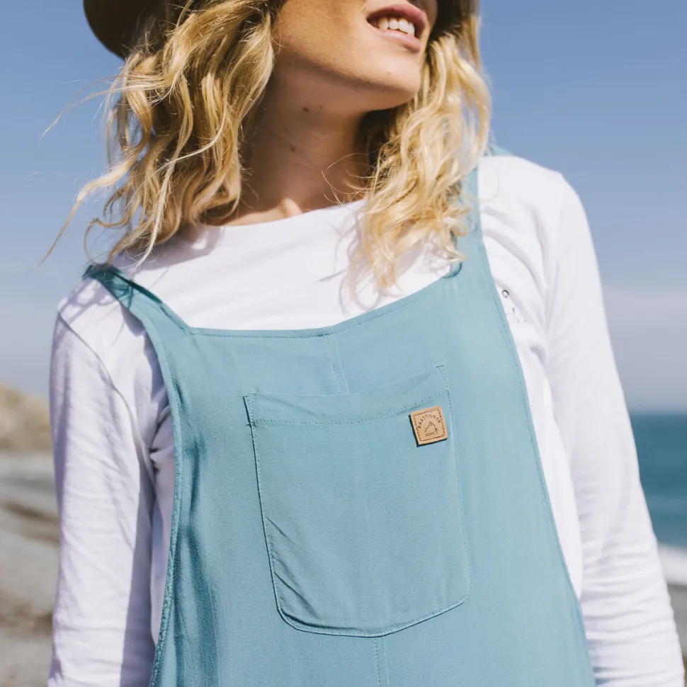 Cheap Passenger Lazy Day Dungarees Ocean Blue
