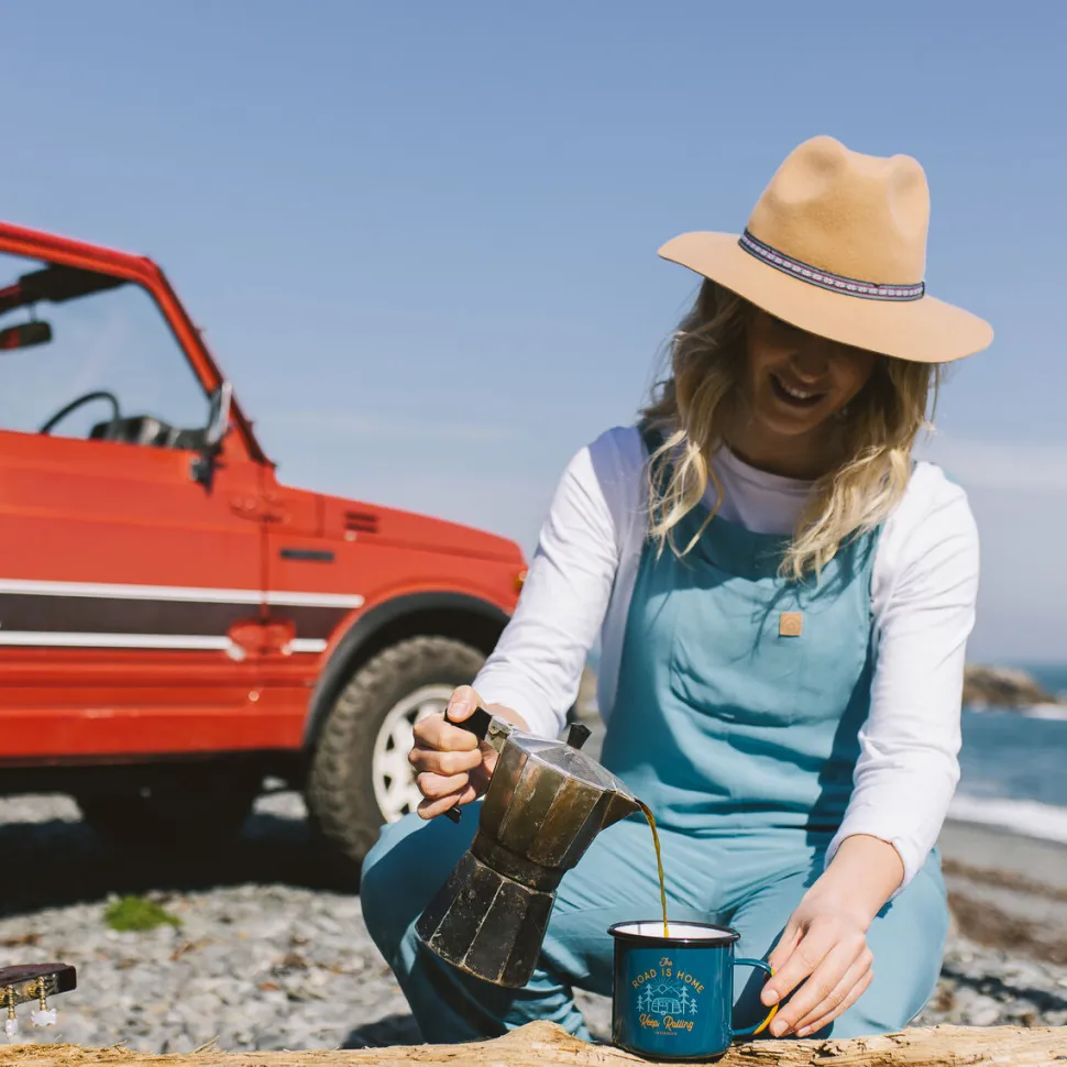 Cheap Passenger Lazy Day Dungarees Ocean Blue