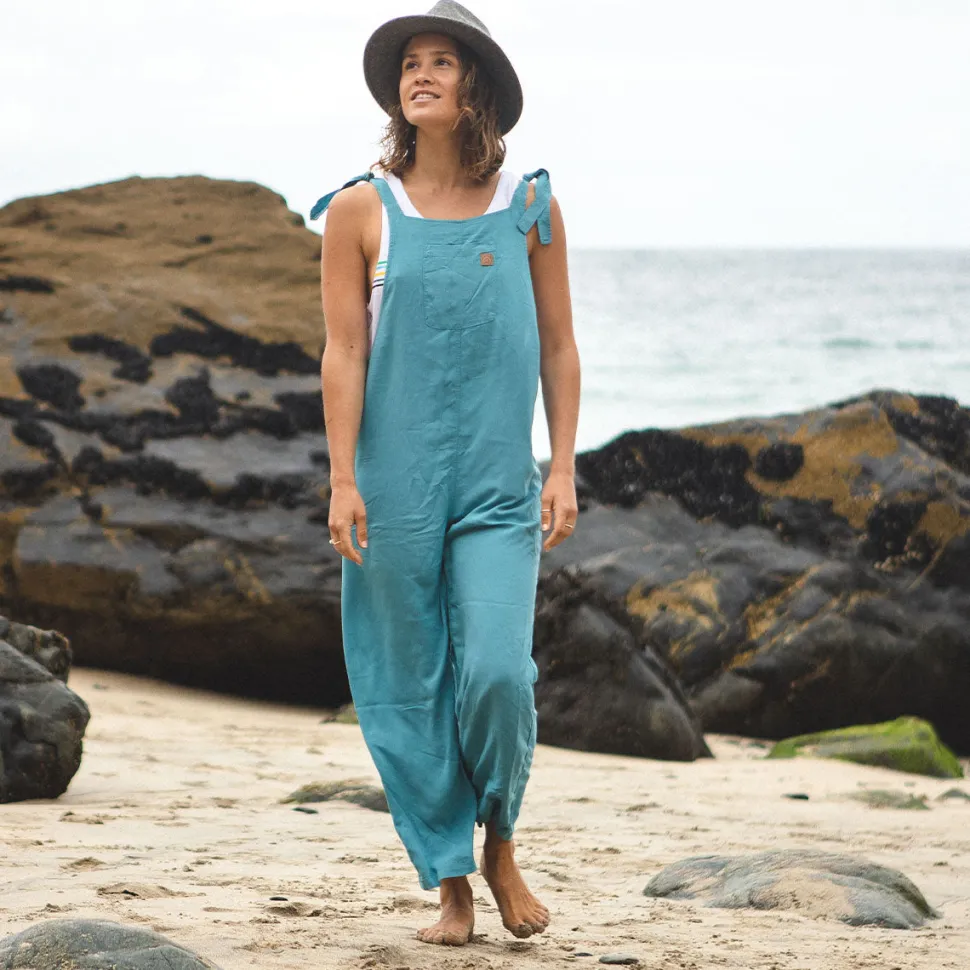 Cheap Passenger Lazy Day Dungarees Ocean Blue