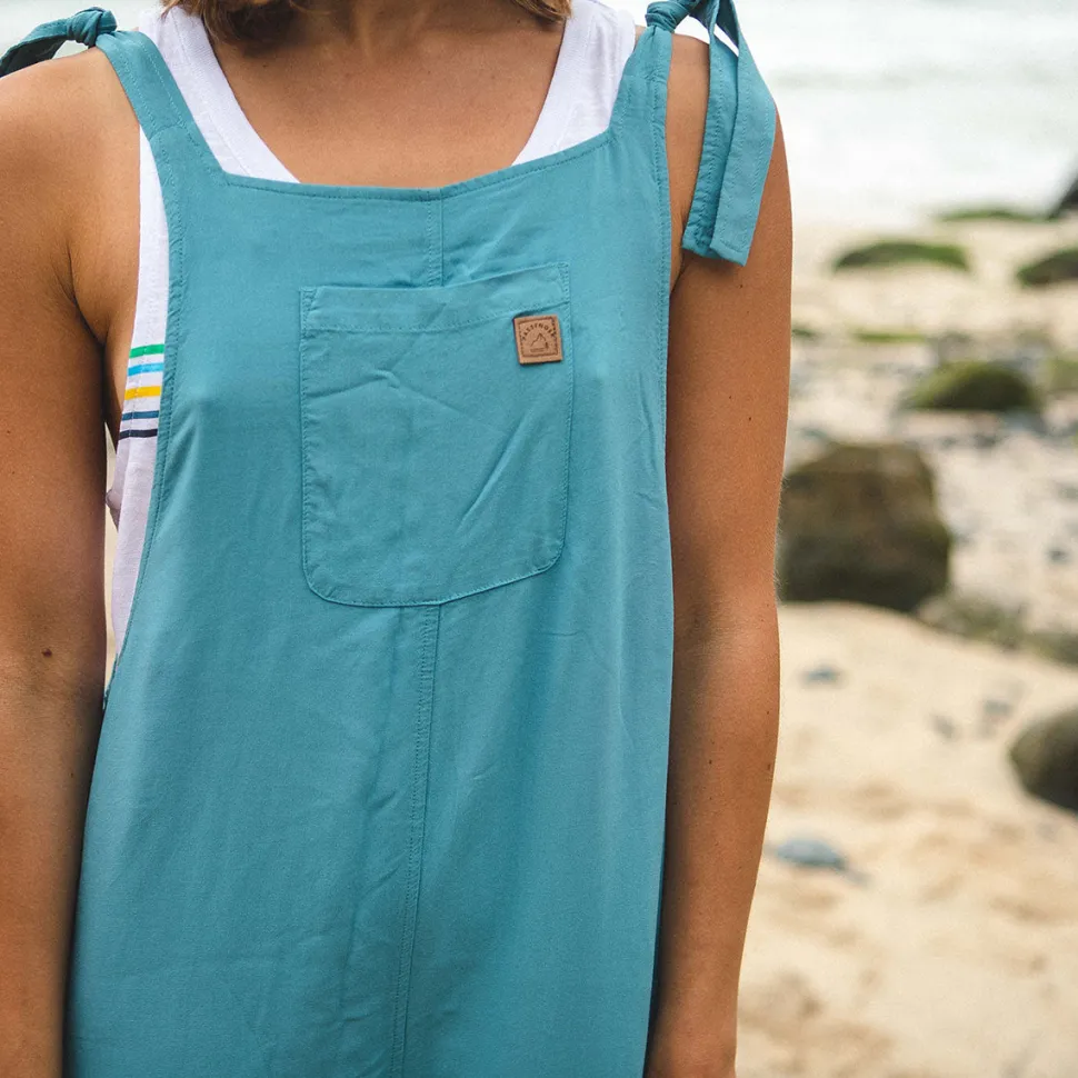Cheap Passenger Lazy Day Dungarees Ocean Blue