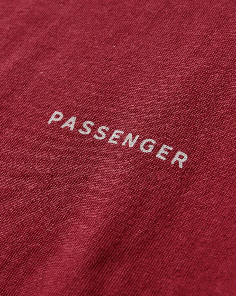 Best Sale Passenger Made to Roam Recycled Cotton T-Shirt Forest Berry