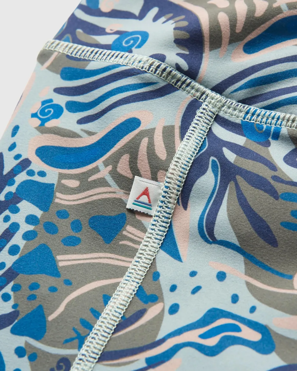 Online Passenger Mantra Recycled Leggings Abstract Seaweed Pistachio