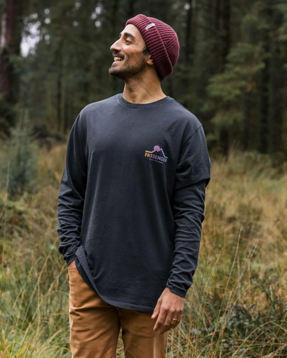 New Passenger MTR Recycled Cotton LS T-Shirt Black