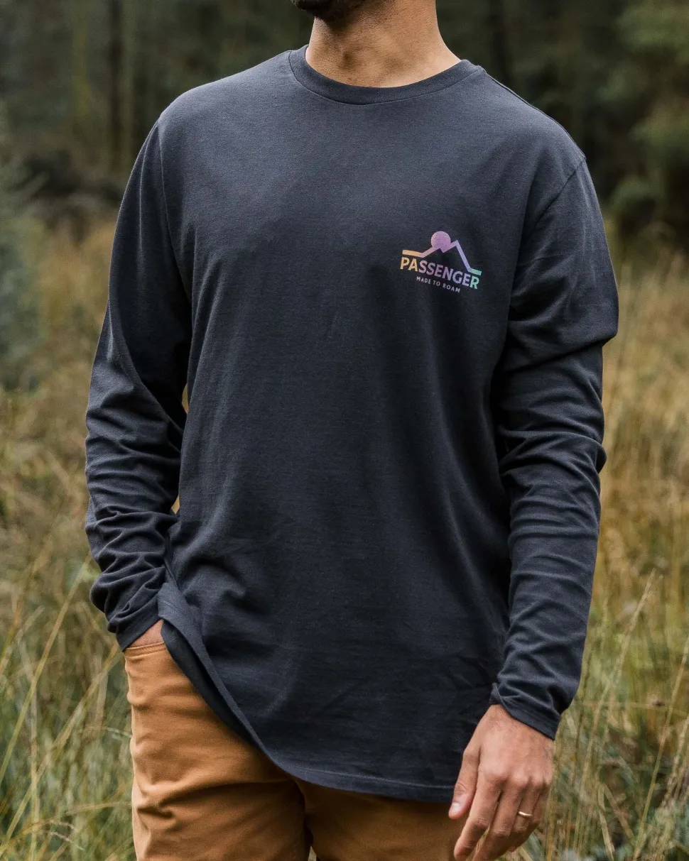 New Passenger MTR Recycled Cotton LS T-Shirt Black