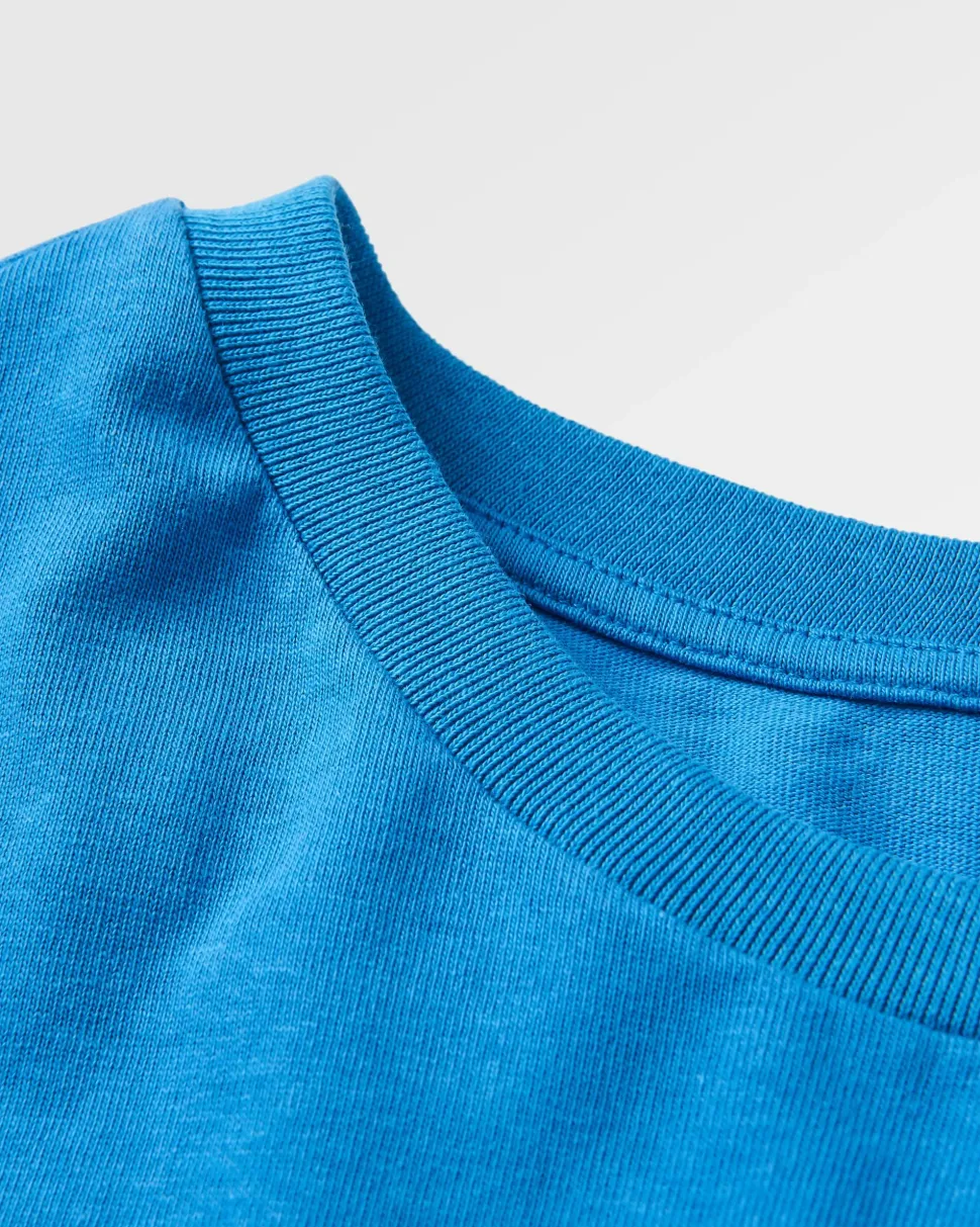 New Passenger MTR Recycled Cotton T-Shirt Soft Cobalt