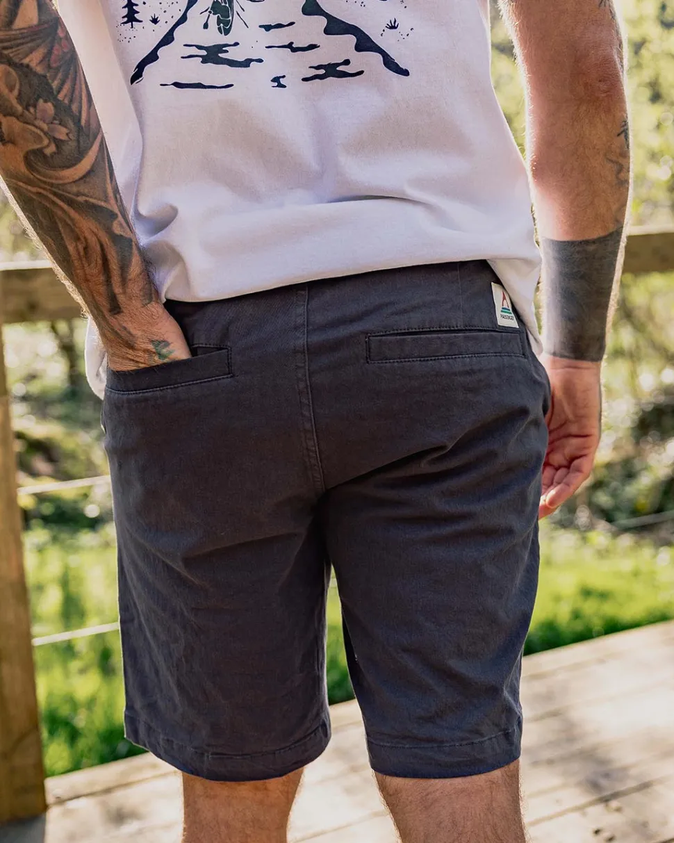 Hot Floris van Bommel 365 Organic Cotton Shorts Charcoal