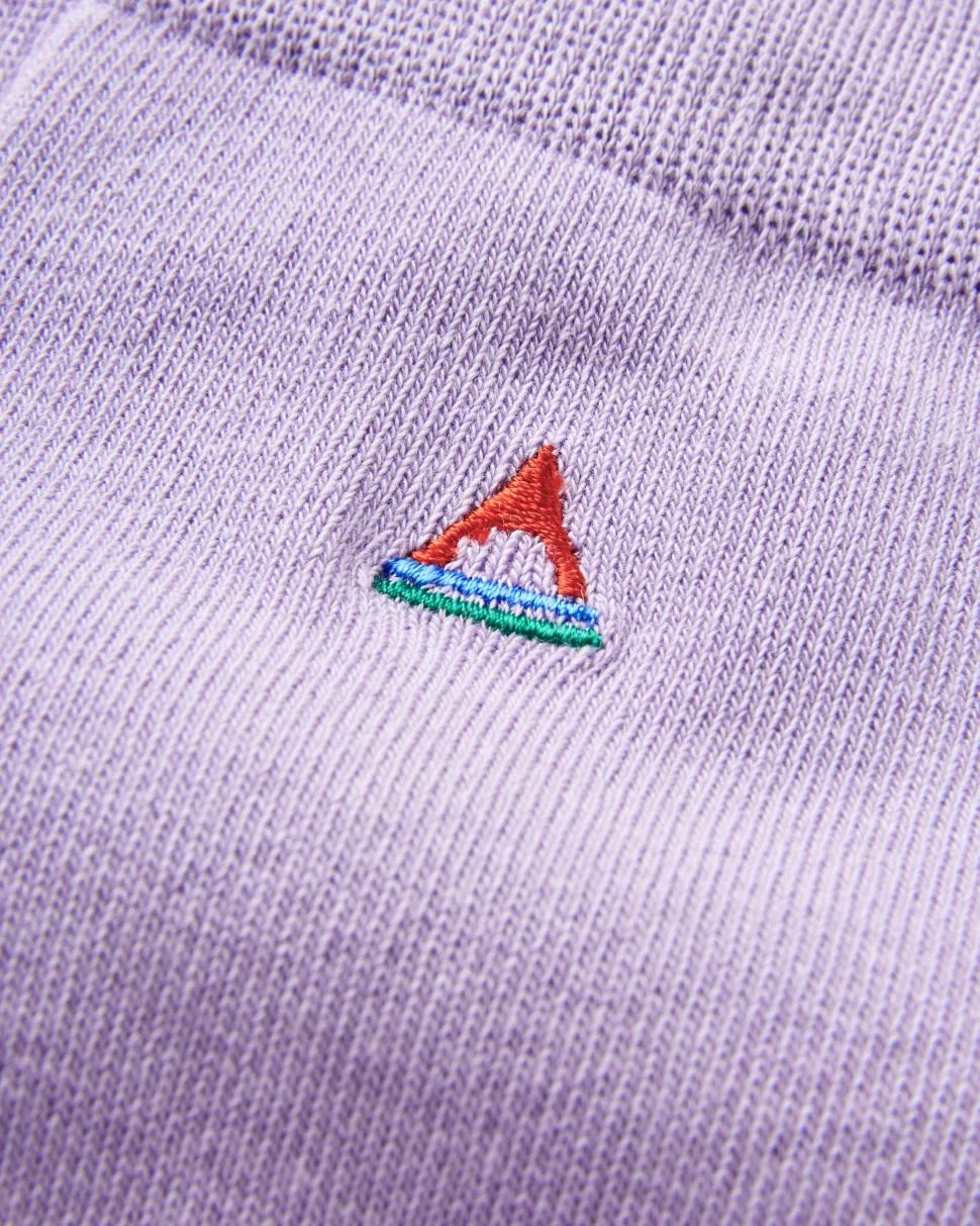 Best Passenger Organic Crew Socks Dusty Lilac