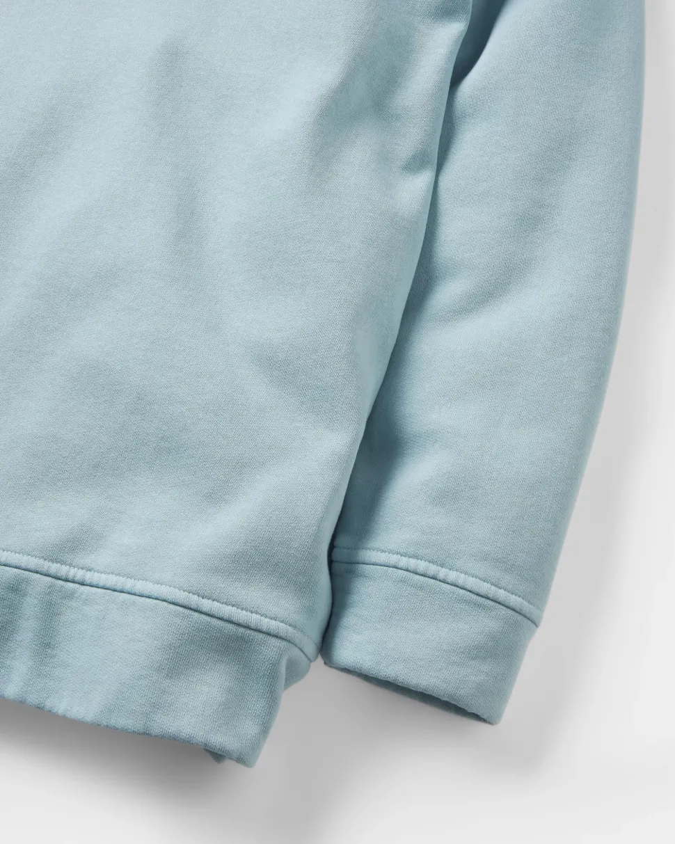 Online Passenger Outlook Recycled Cotton Hoodie Blue Fog