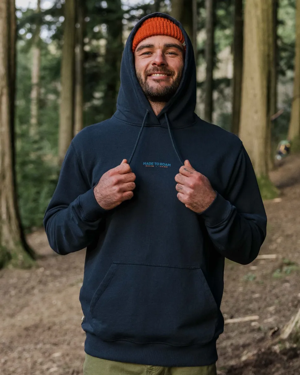 Flash Sale Passenger Pace Recycled Cotton Hoodie Deep Navy