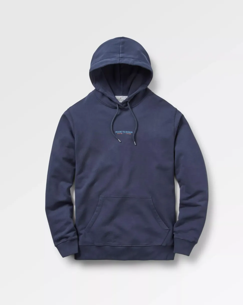 Flash Sale Passenger Pace Recycled Cotton Hoodie Deep Navy