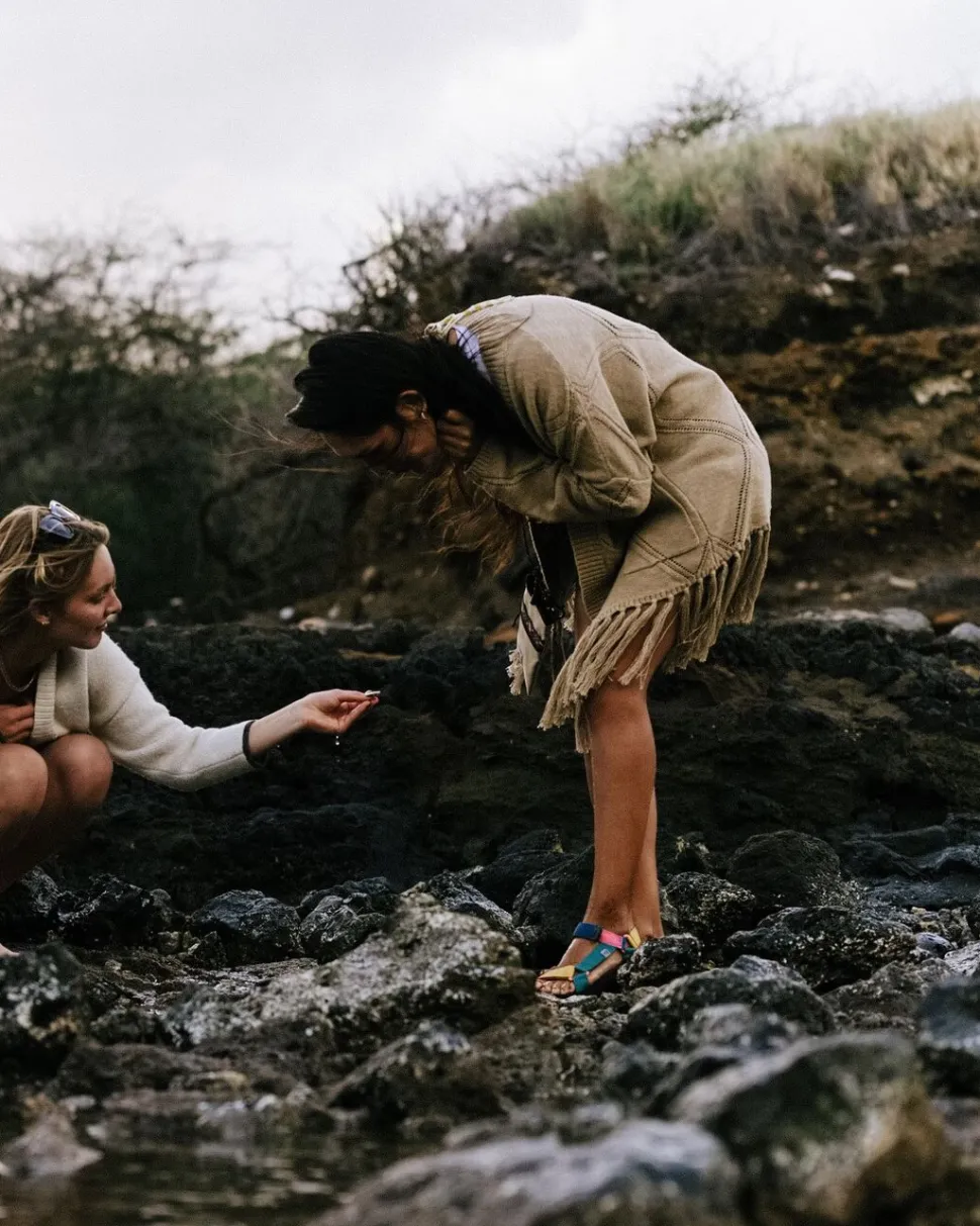 Online Passenger Palm Organic Cotton Cardigan Biscuit