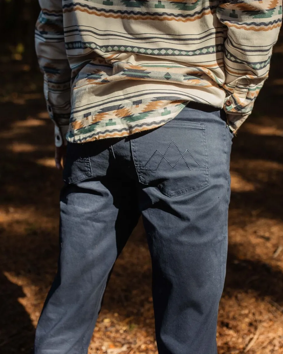 Discount Floris van Bommel 365 5 Pocket Pants Deep Navy