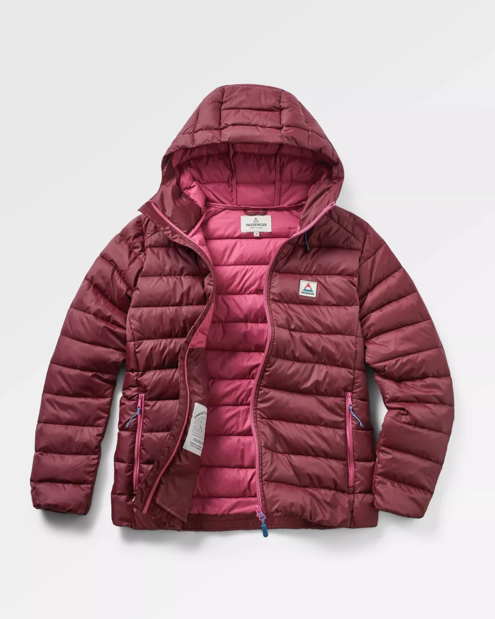 Sale Passenger Pow Recycled 2.0 Insulated Jacket Wine