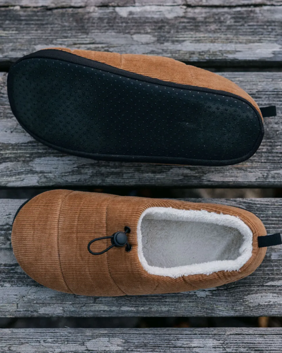 Flash Sale Passenger Recharge Corduroy Hut Slipper Coconut