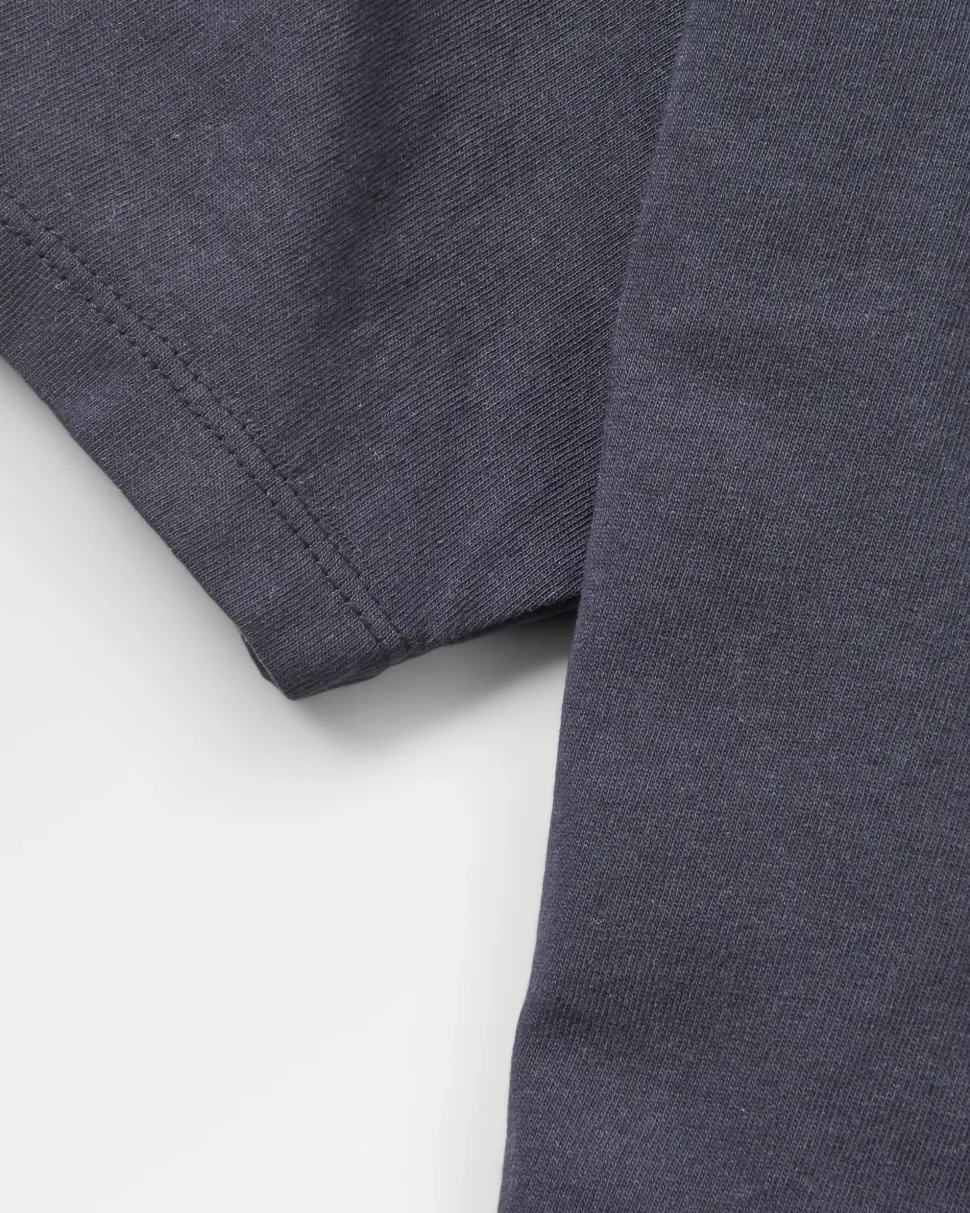 Outlet Passenger Reconnect Recycled Cotton T-Shirt Black