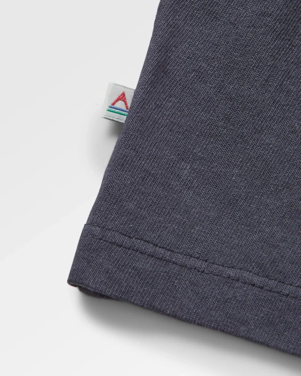 Outlet Passenger Reconnect Recycled Cotton T-Shirt Black